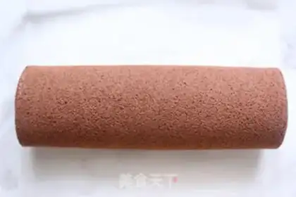 Make Christmas stake cake roll step 27