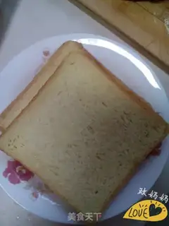 Make Toast sandwich step 1