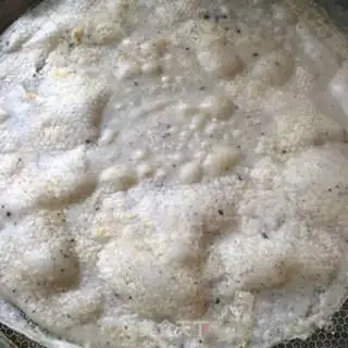 Make Black sesame salt cake step 3