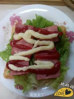 Make Toast sandwich step 4