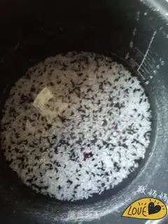 Make Black rice step 1