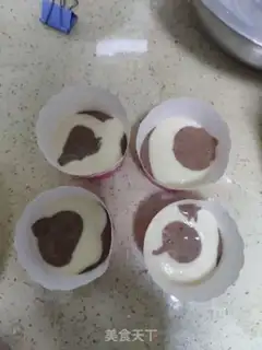 Make Double steam cake step 6