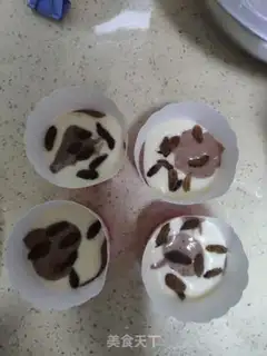 Make Double steam cake step 7