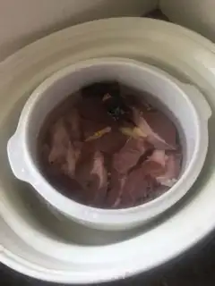 Make Quick pork heart soup step 1