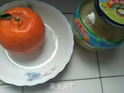 Make Wine and orange soup step 0