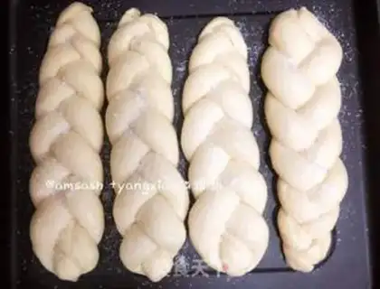 Make Light cream braid bread step 10
