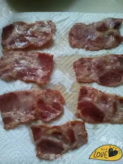 Make Bacon moth roll step 1
