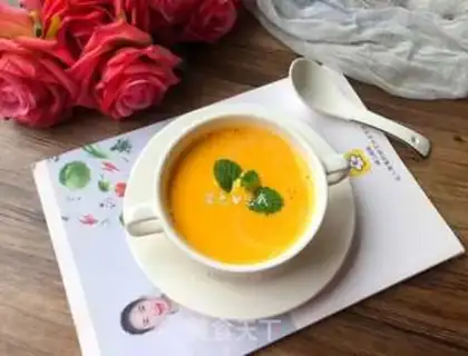 Make Pumpkin milk soup step 9