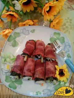 Make Bacon moth roll step 7