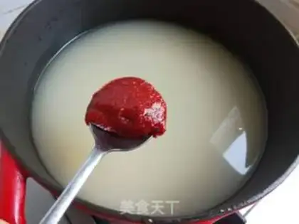 Make Tofu soup step 4