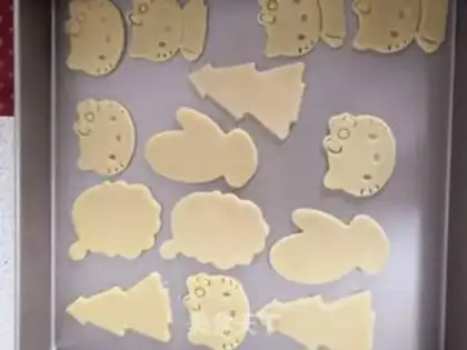 Make Frost cookies step 9