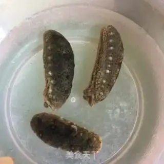 Make Red burning sea cucumbers step 0