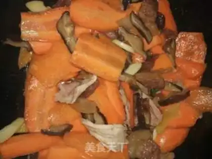 Make Carrot mushrooms step 4