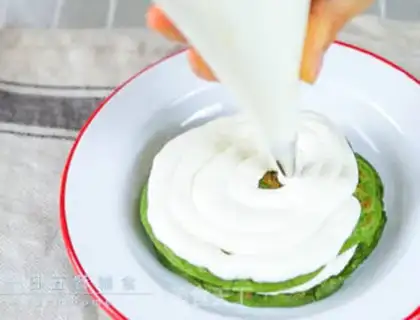 Make A spinach thick muffin tree step 5