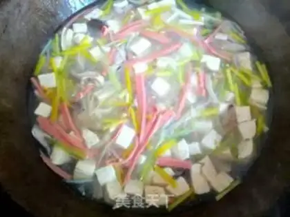 Make Tofu soup step 8
