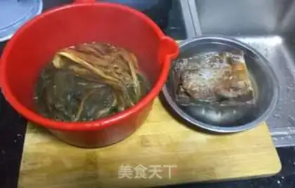 Make Dry and steamed meat step 1