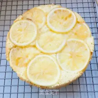 Make Lemon inverted cake step 10