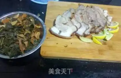 Make Dry and steamed meat step 2