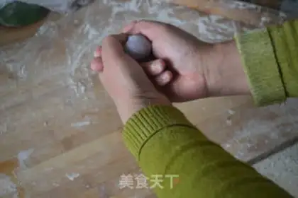 Make Colour dumplings step 6