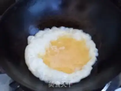 Make Smelt fried eggs step 3