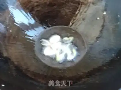 Make Smelt fried eggs step 4