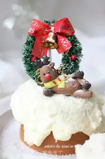 Make Santa cake step 22