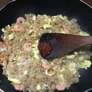 Make Shrimp rice step 11