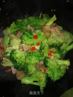 Make Spicy broccoli step 3