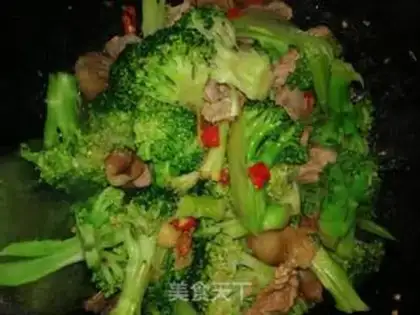 Make Spicy broccoli step 4