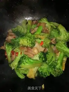Make Spicy broccoli step 5