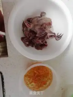 Make Wild pigeons and weeds step 1