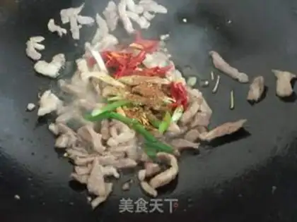 Make The lamb mushrooms and the chili step 2