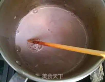 Make Coco pudding step 1