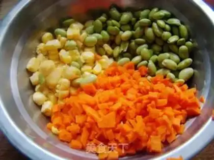 Make Pumpkin rice for sale step 3