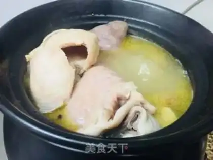 Make Piggy belly chicken step 6