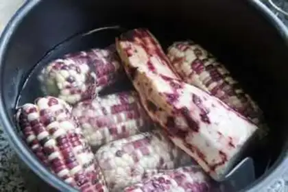 Make Cooking corn step 2