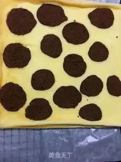 Make Cute cake roll step 9