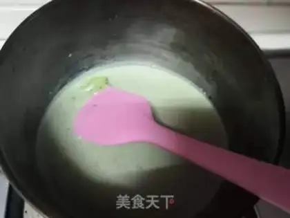 Make A little tea and milk step 3