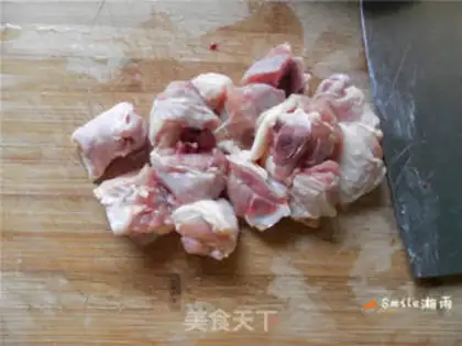 Make Spicy chicken in the casserole step 2