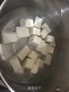 Make Crab butter tofu step 1