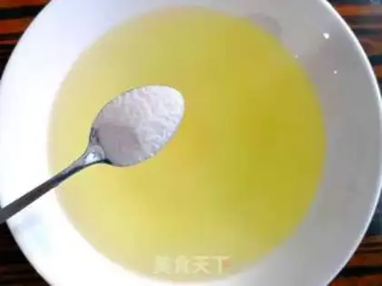 Make Lotus tea freeze step 2