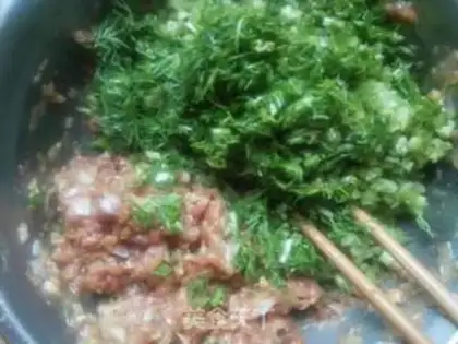 Make Pork dumplings step 10