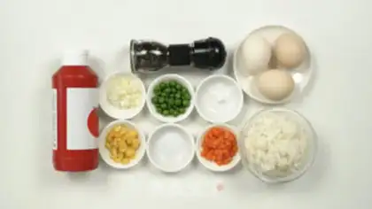 Make Egg bun step 0