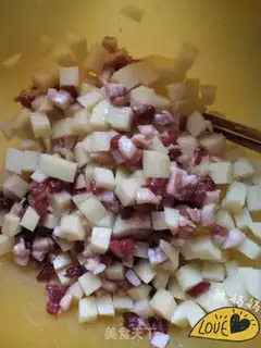 Make Potato meat buns step 2