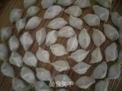 Make Three fresh dumplings step 14