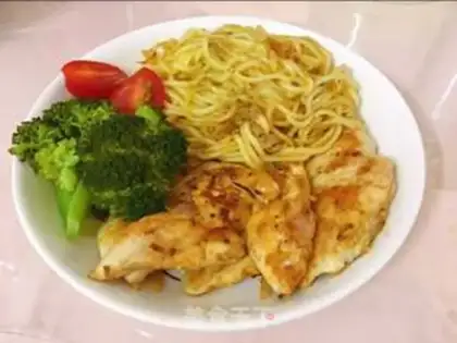 Make Chicken chest and pasta step 8