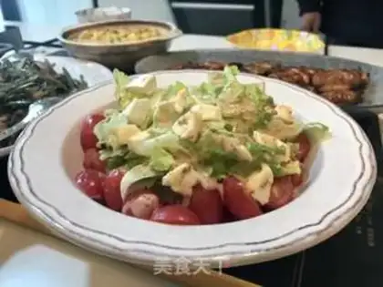 Make Little Briche Vegetable salad step 2