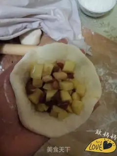 Make Potato meat buns step 8
