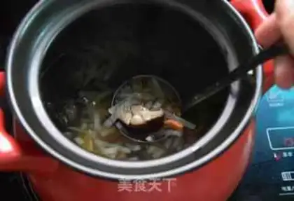 Make ♪ White radish mushrooms rolling shrimp rice ♪ step 6