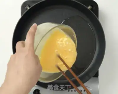 Make Egg fried rice step 3
